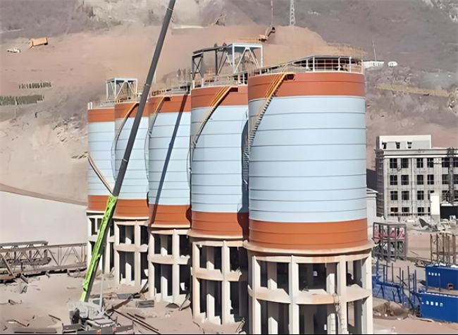 亭湖高架钢板仓